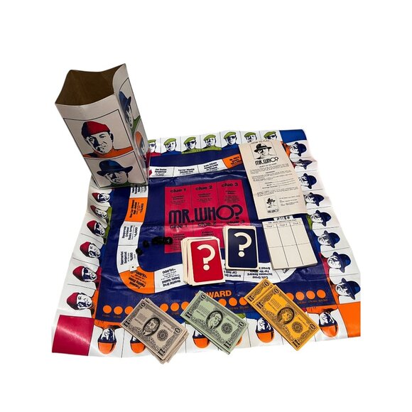 Minnesota Mining & Manufacturing Other - Mr. Who? Vintage Board Game 1973 By Minnesota Mining & Manufacturing